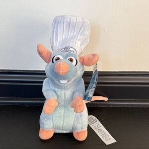 NWT Disney Ratatouille Chef Plush - Blue and Orange